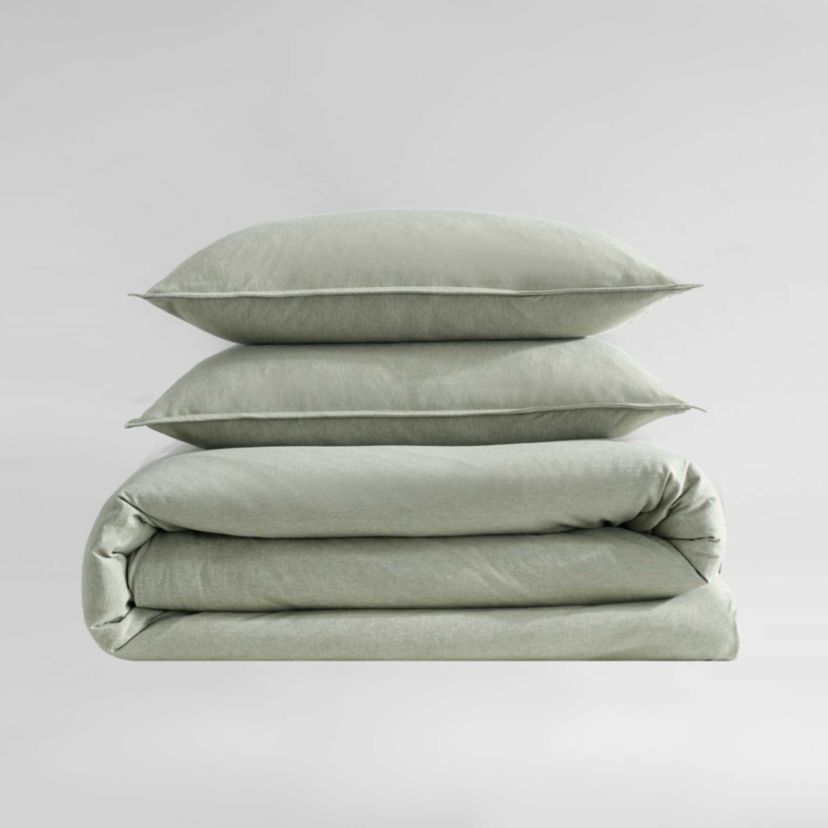 Modern Cotton Melange Comforter Set