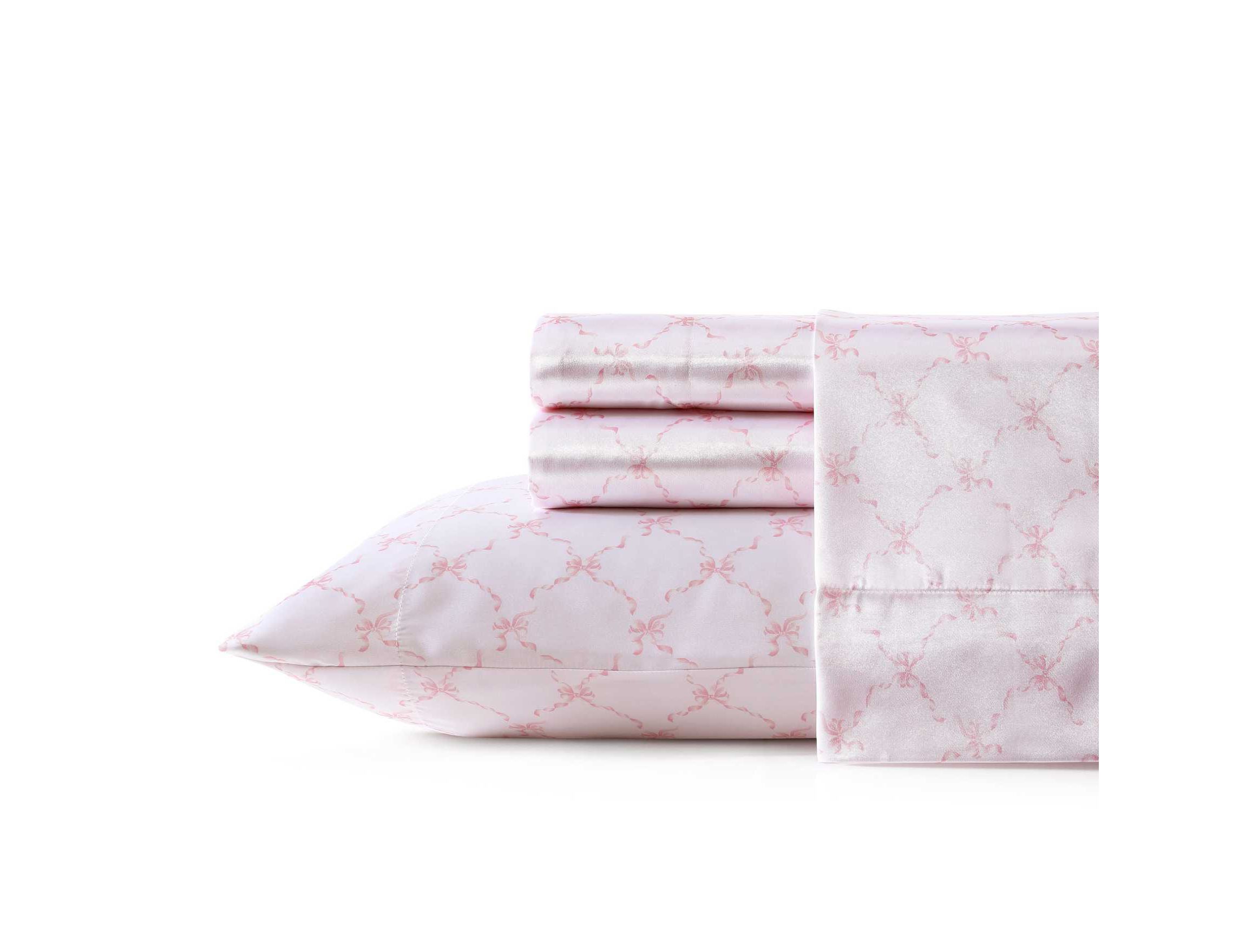 Bow Ribbon Cotton Sheet Set