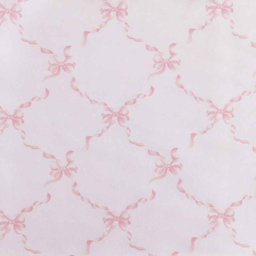 Bow Ribbon Cotton Sheet Set