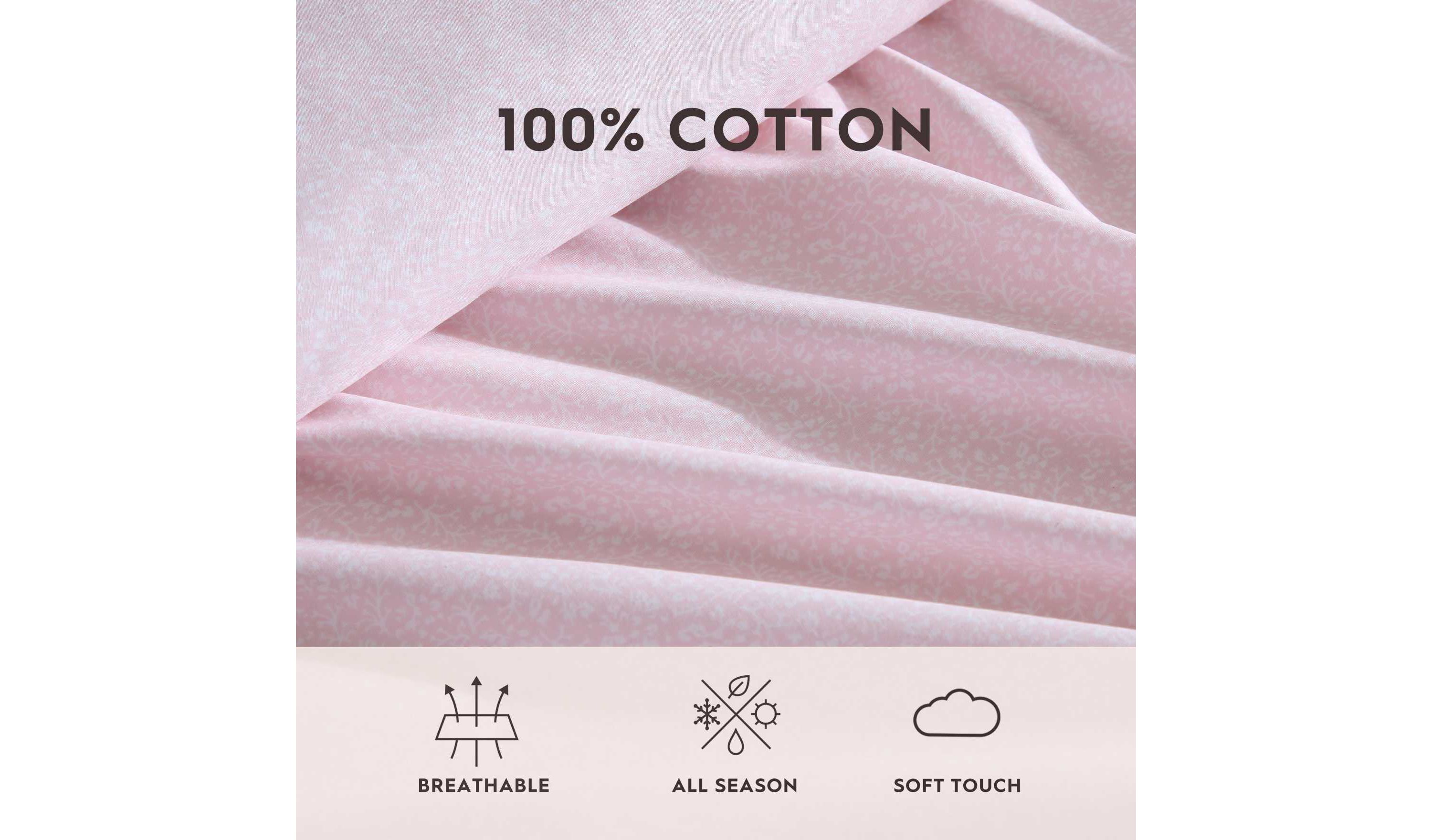 Victorian Scroll Cotton Sheet Set
