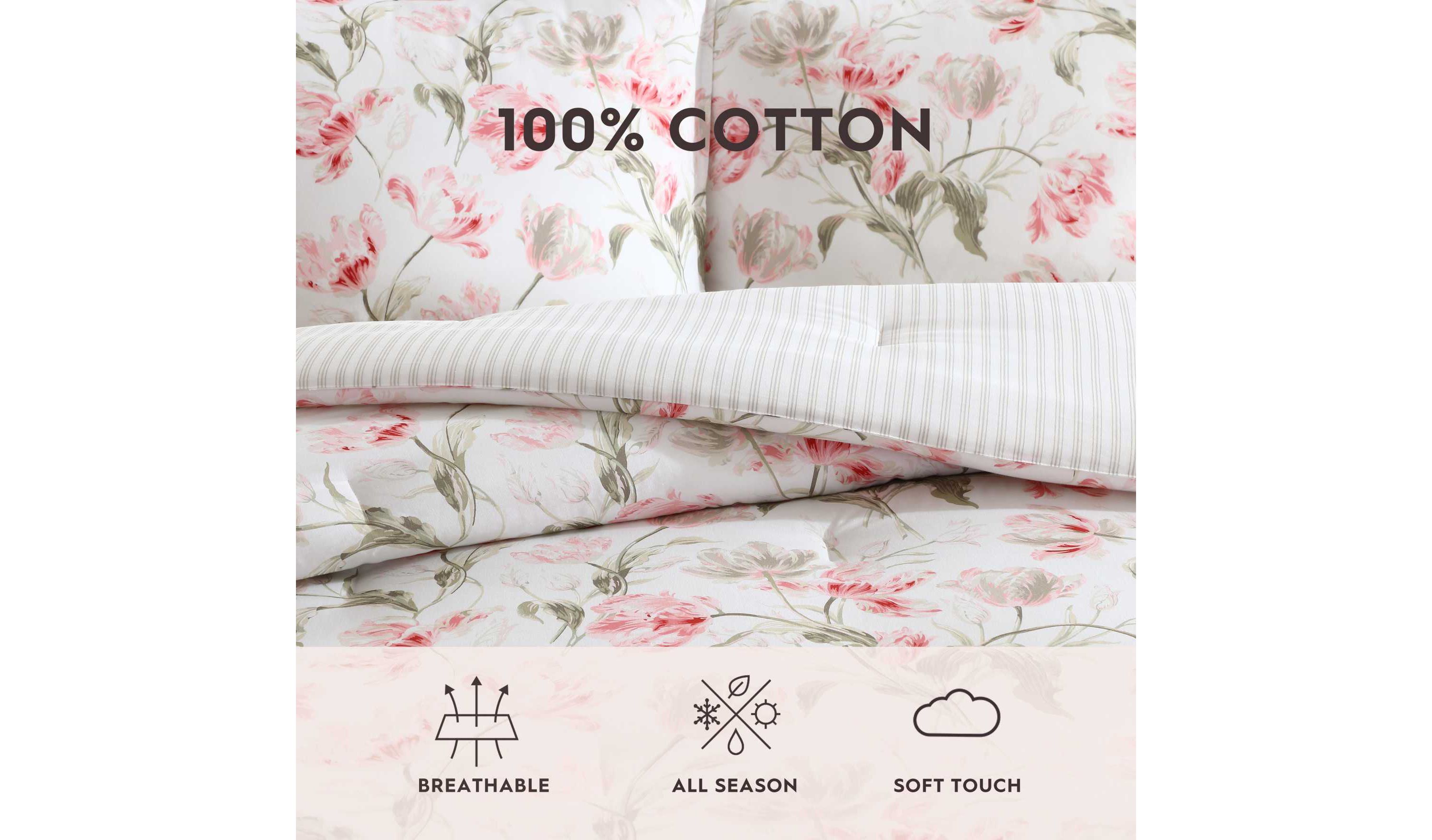 Gosford Cotton Comforter Sham Bonus Set