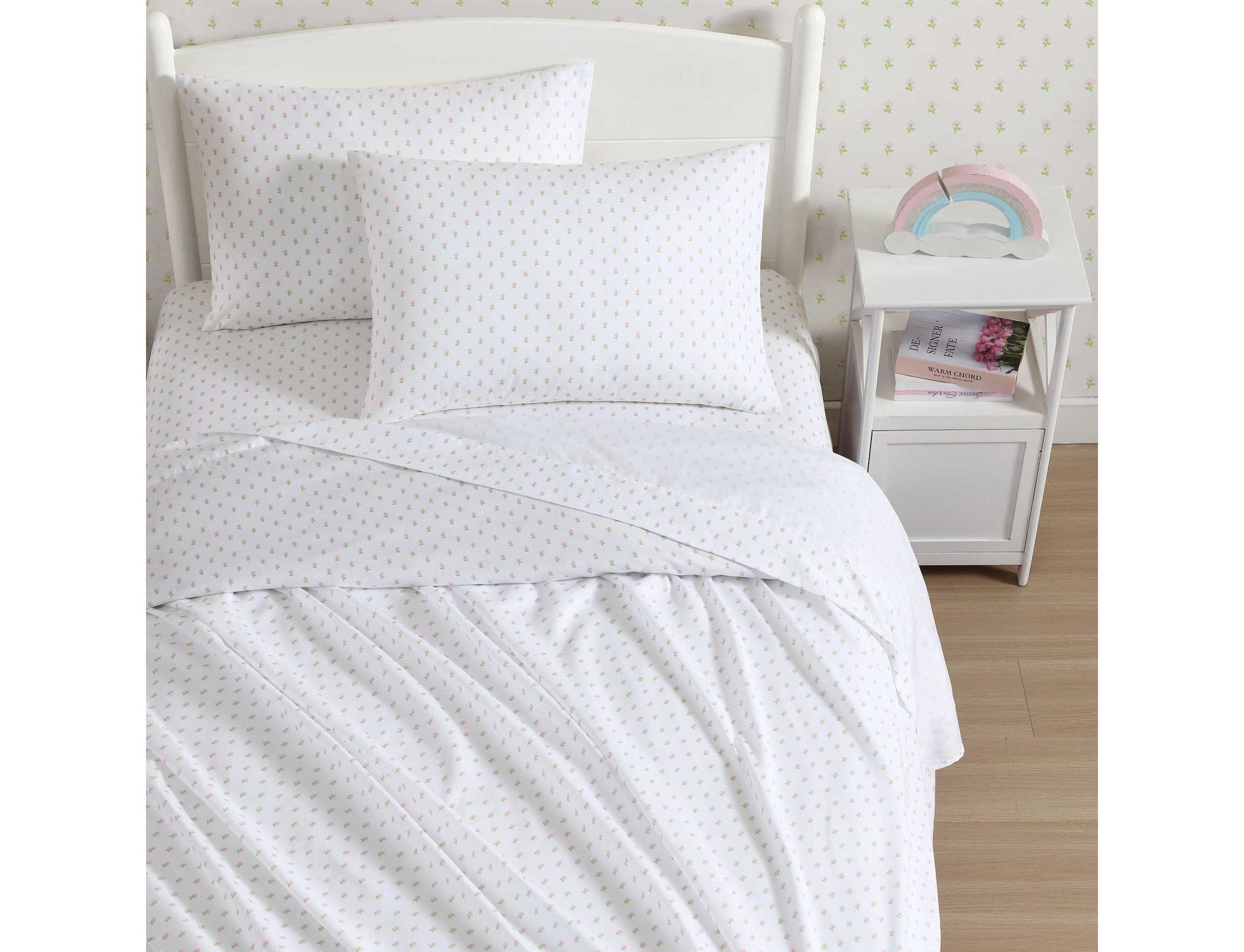 Wood Violet Microfiber Sheet Set
