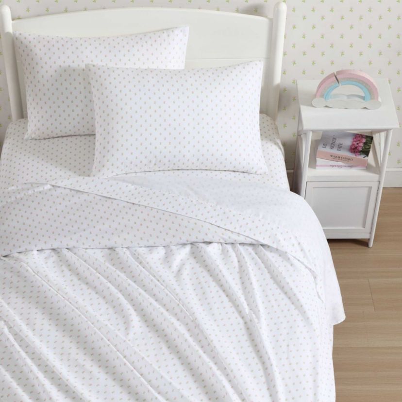Wood Violet Microfiber Sheet Set