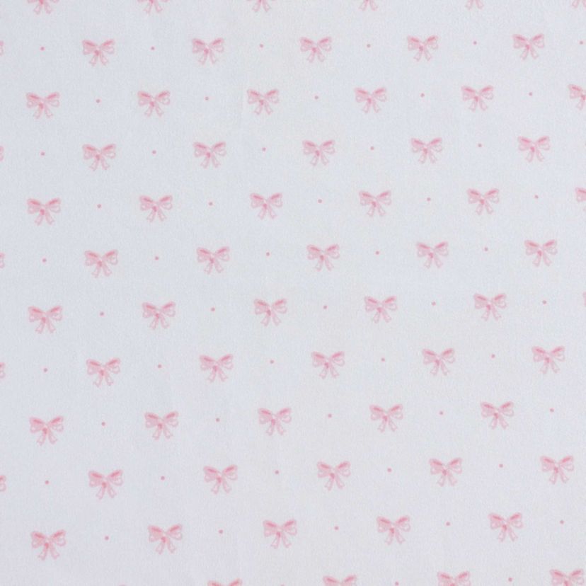 Lovely Bows Microfiber Sheet Set