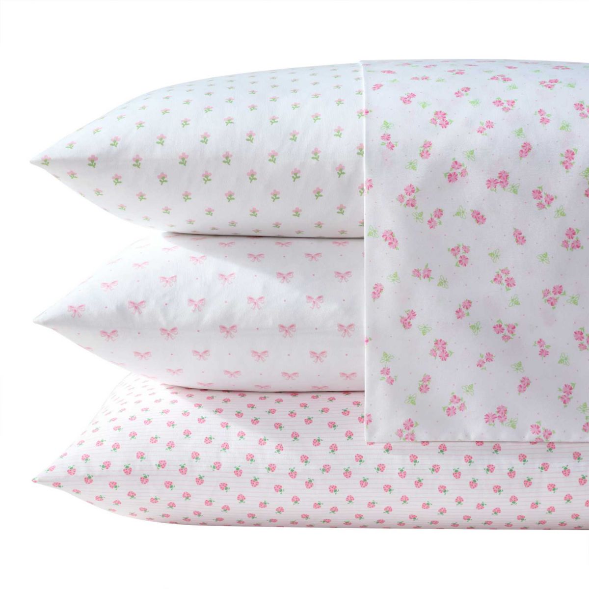 Lovely Bows Microfiber Sheet Set