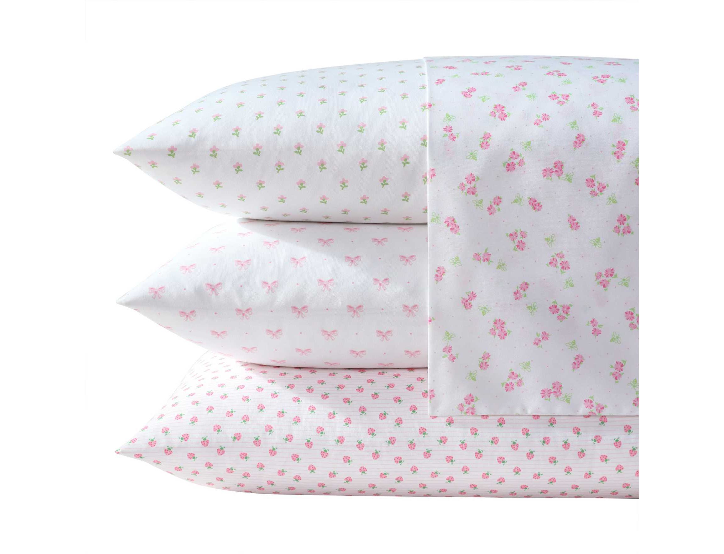 Lovely Bows Microfiber Sheet Set