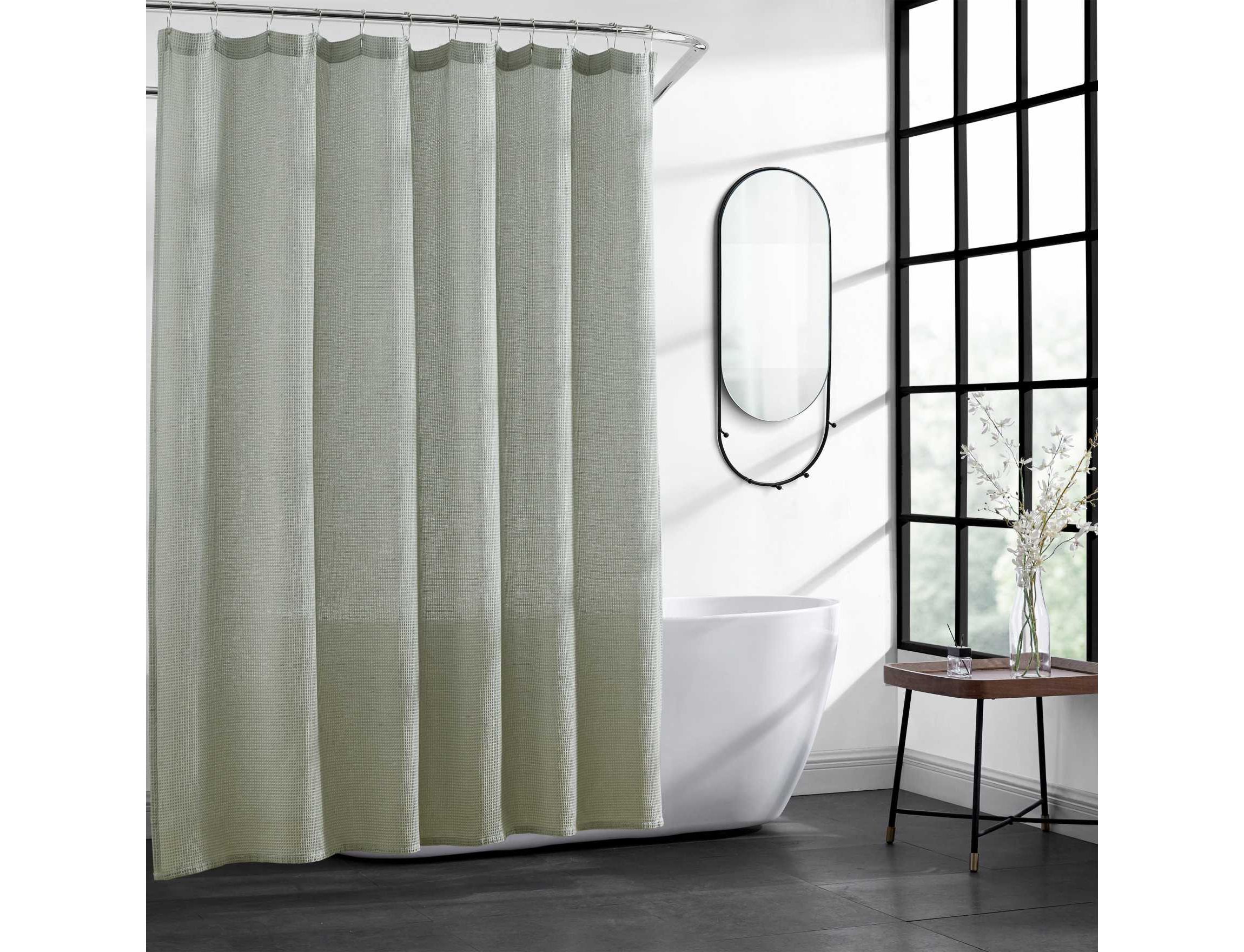 KCNY  Waffle Shower Curtain