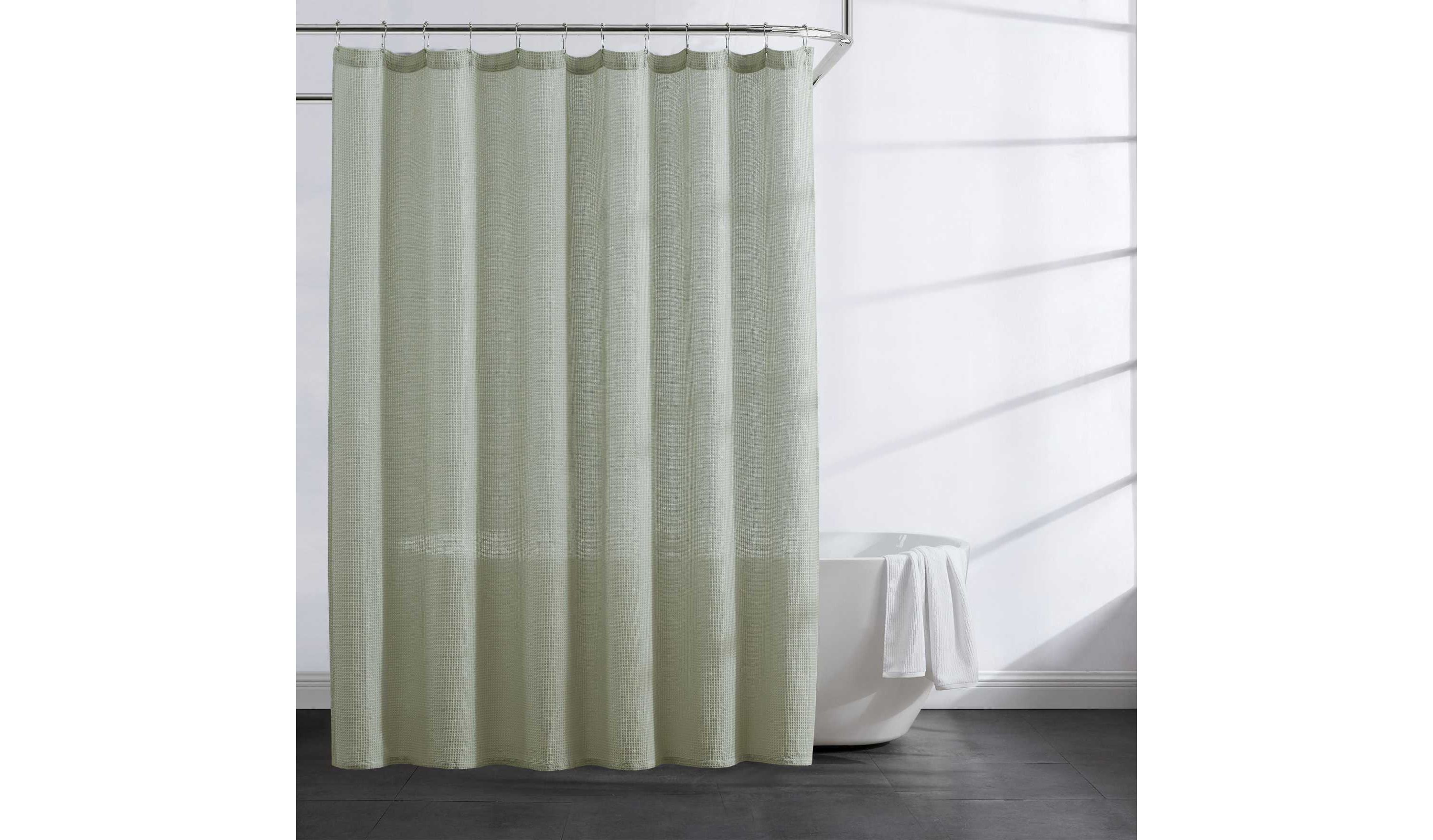 KCNY  Waffle Shower Curtain