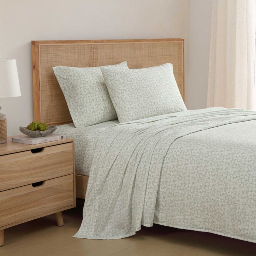 Palm Day Cotton Sheet Set