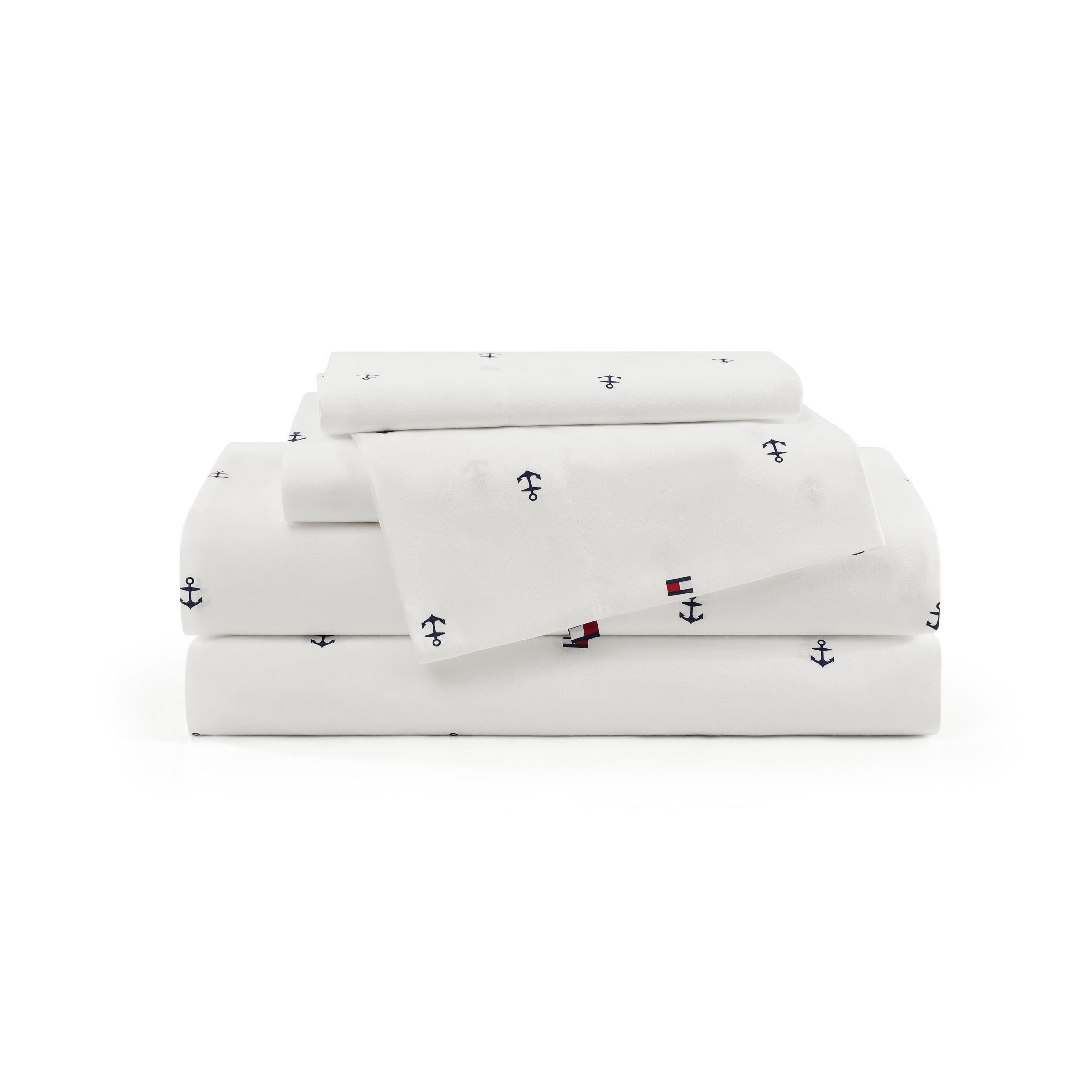 Anchor And Flag Cotton Sheet Set