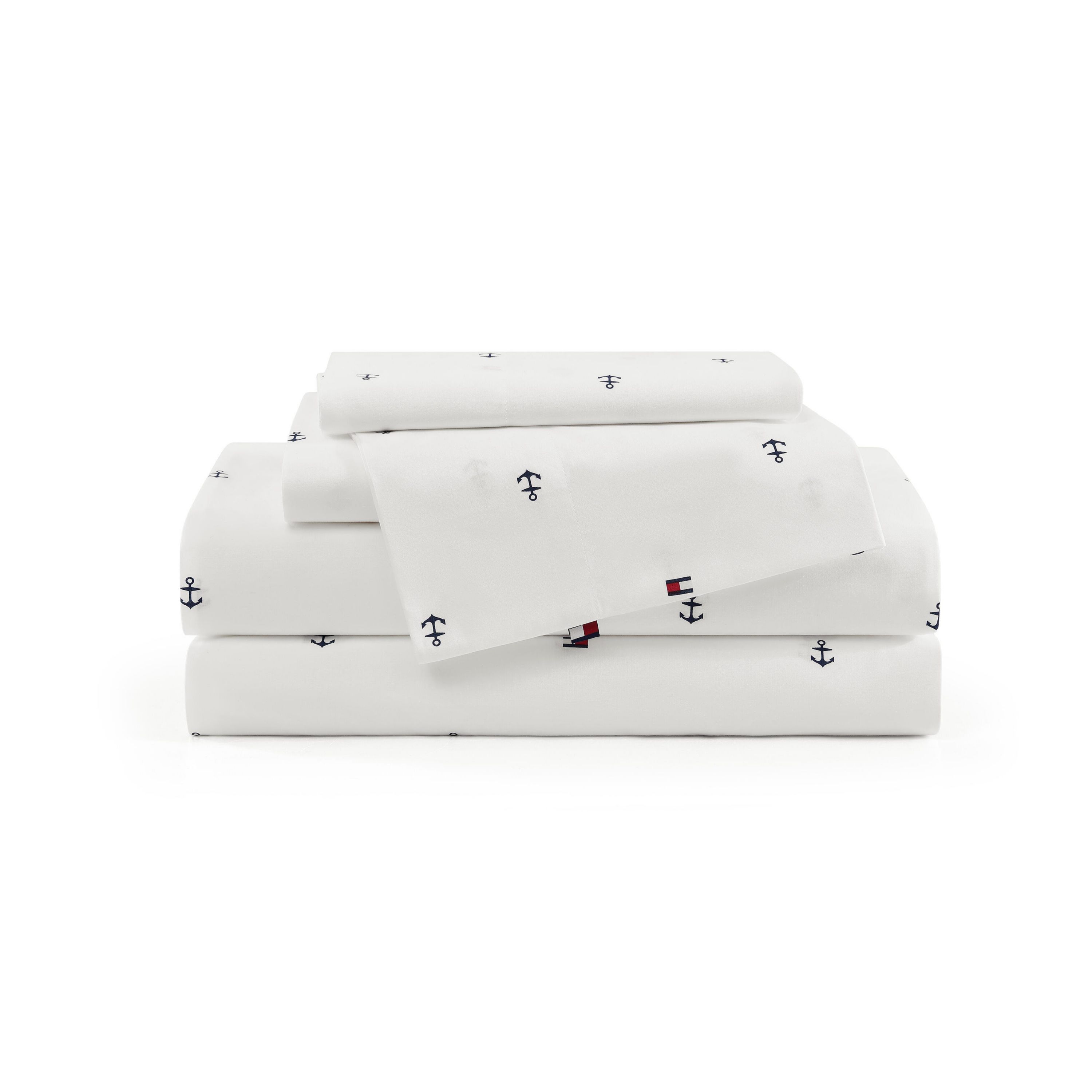 Anchor And Flag Cotton Sheet Set