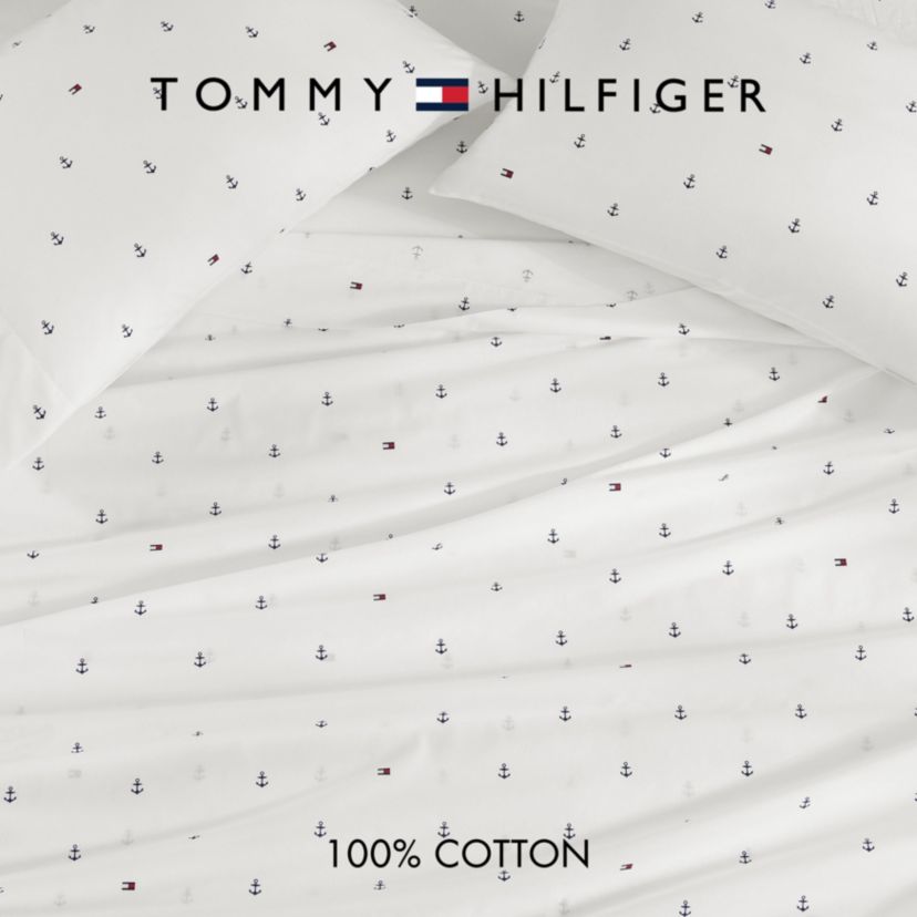 Anchor And Flag Cotton Sheet Set