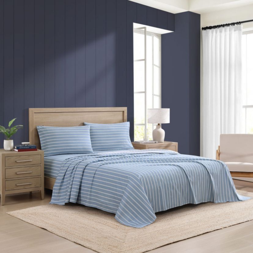 Effortless Stripe Cotton Sheet Set