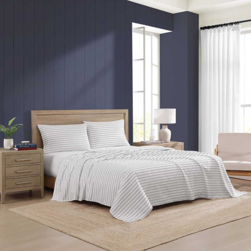 Rope Stripe Cotton Sheet Set