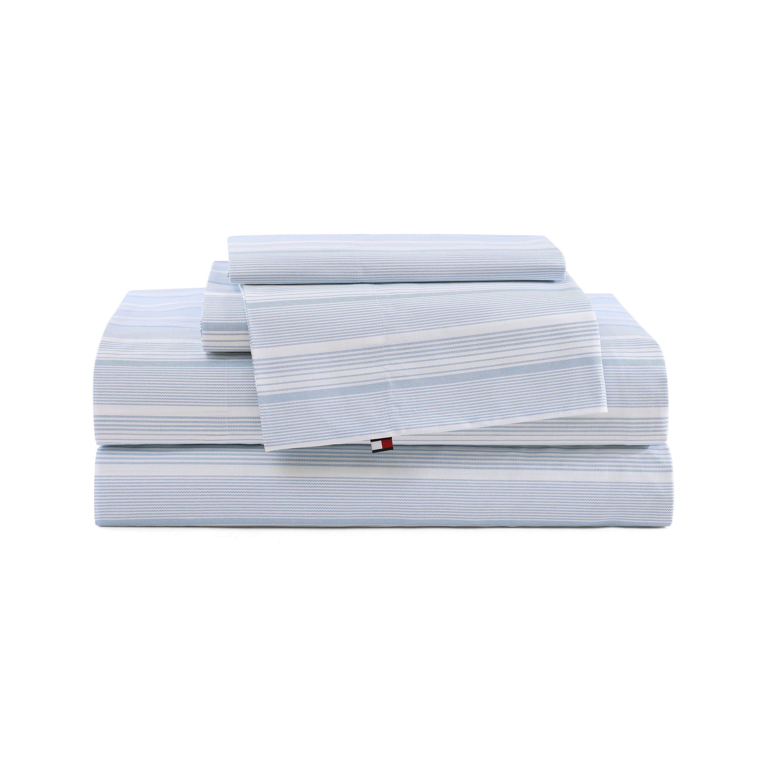 Sailing Stripe Cotton Sheet Set