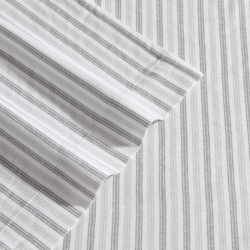 Ticking Stripe Cotton Sheet Set