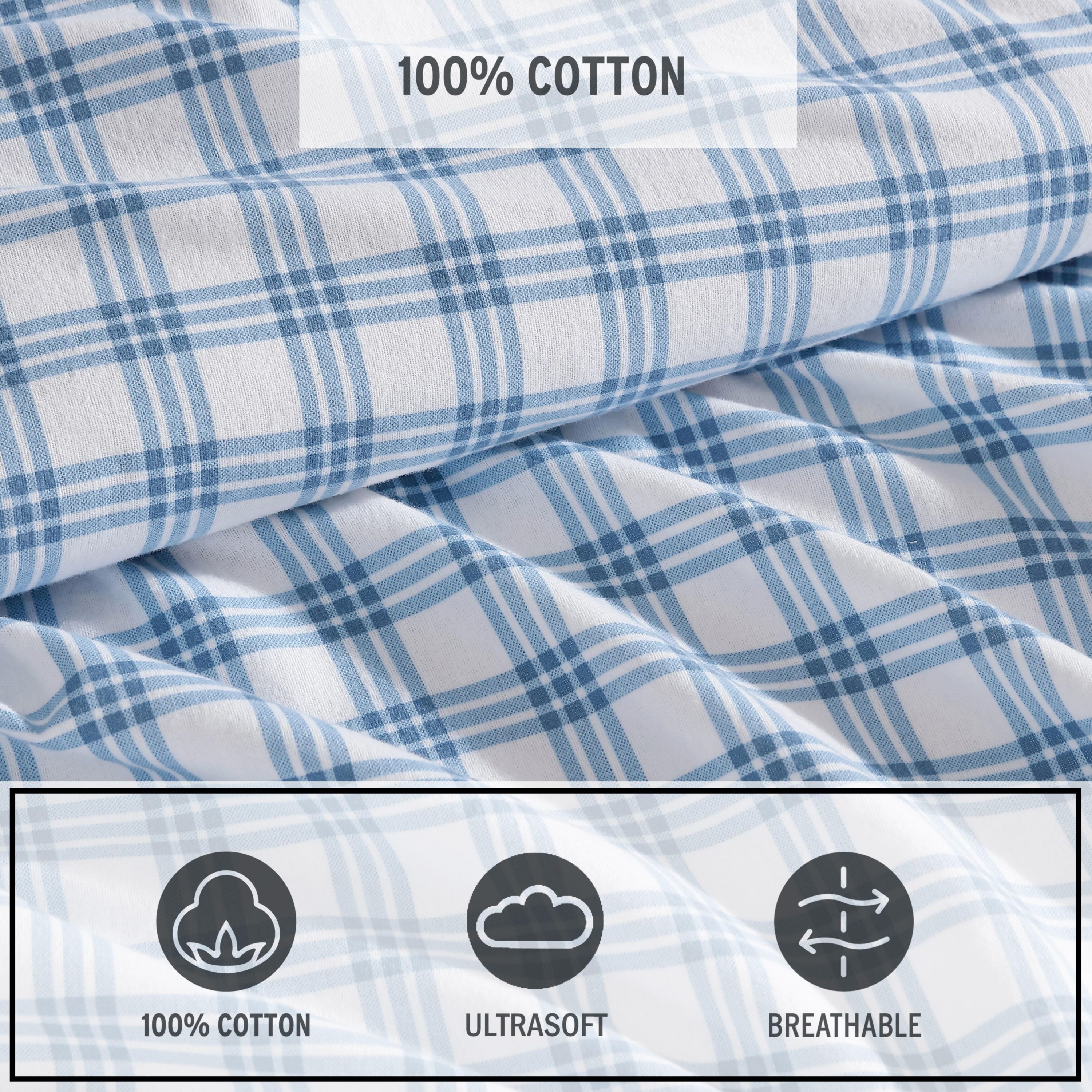 Arrowhead Tartan Cotton Sheet Set