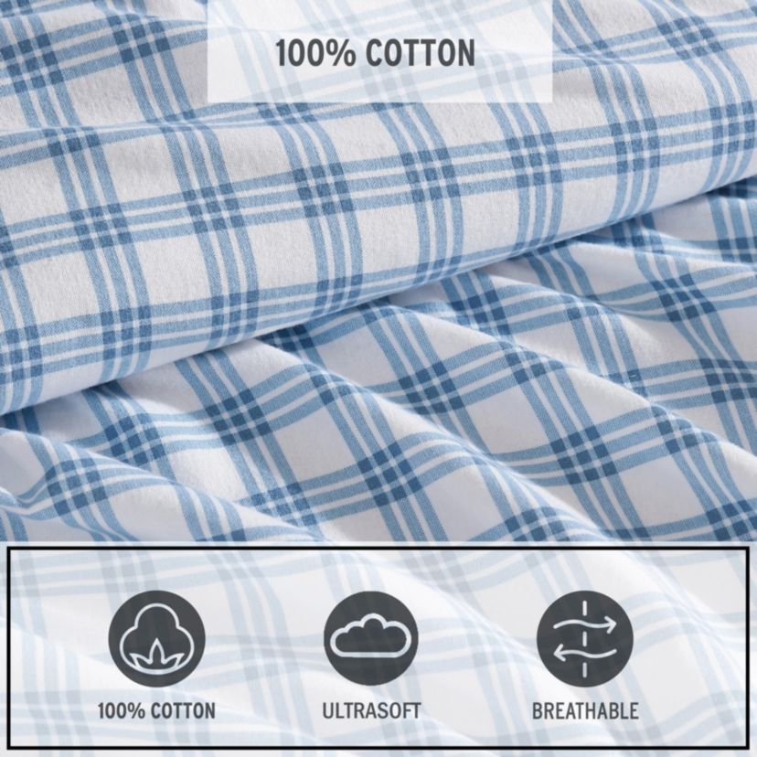 Arrowhead Tartan Cotton Sheet Set