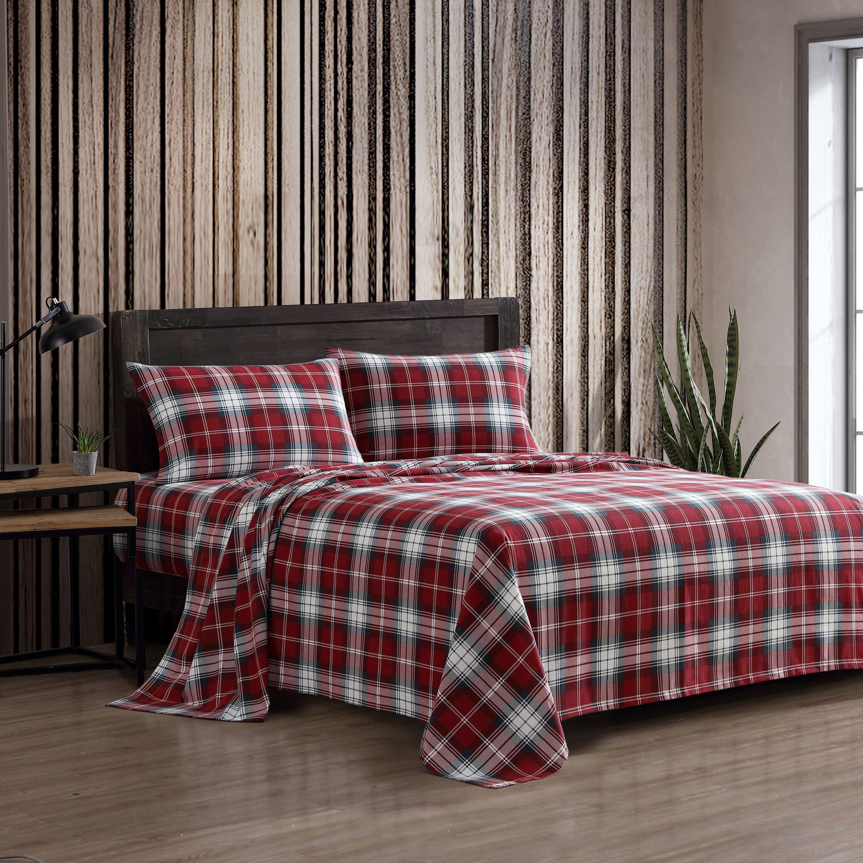 Heartland Plaid Cotton Sheet Set