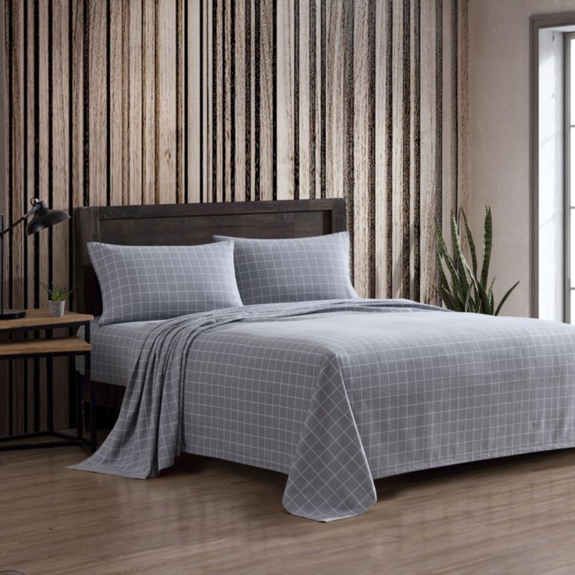 Great Plains Plaid Cotton Sheet Set