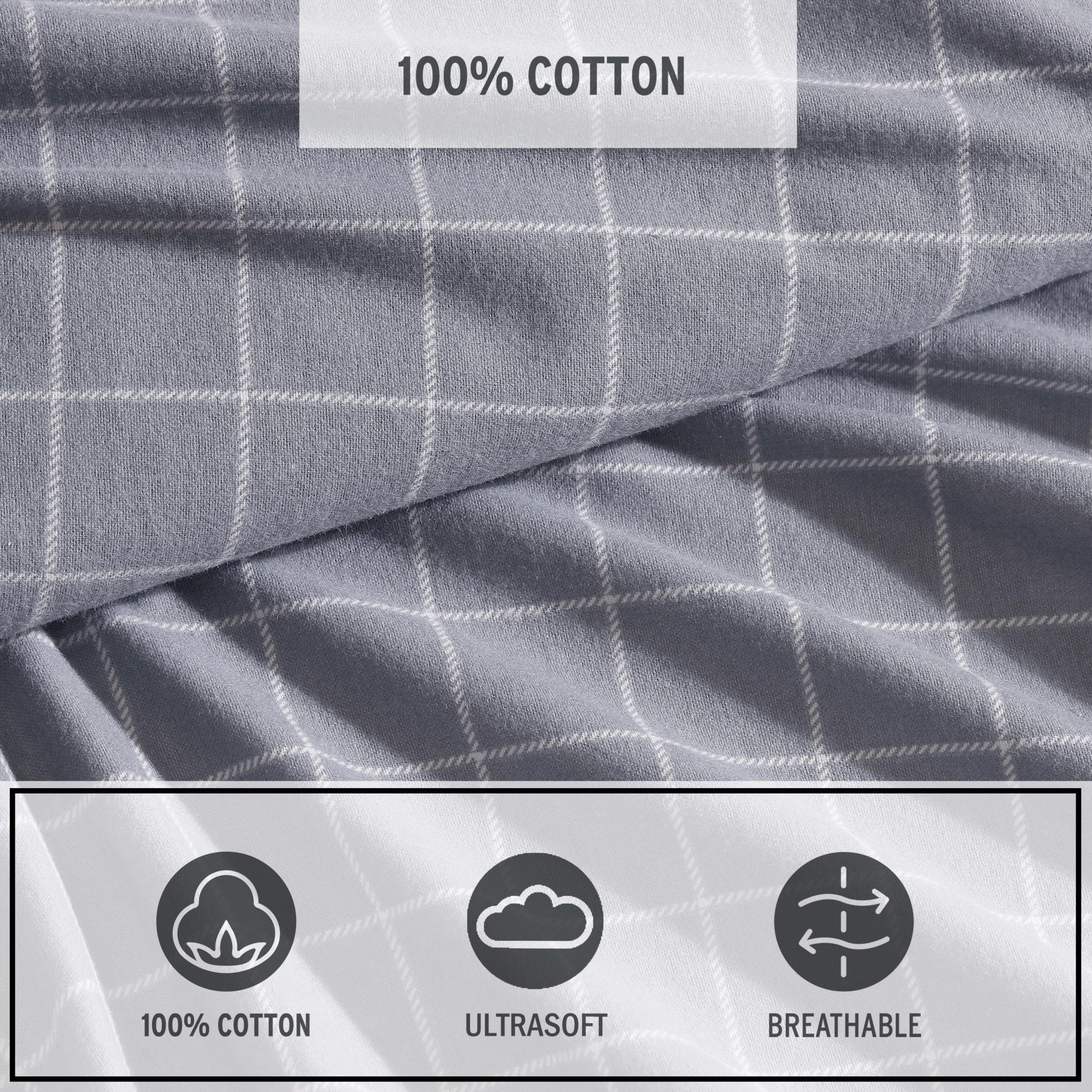 Great Plains Plaid Cotton Sheet Set