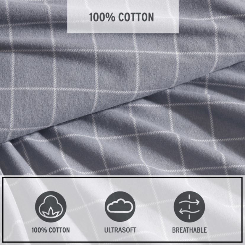Great Plains Plaid Cotton Sheet Set