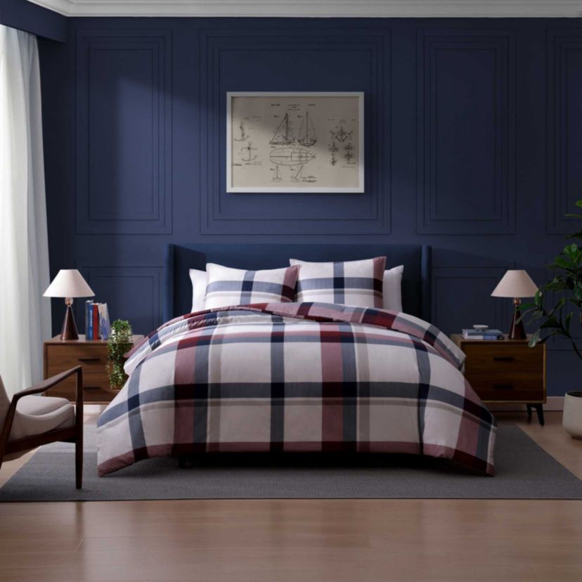 Prospect Park Plaid Cotton Duvet Set