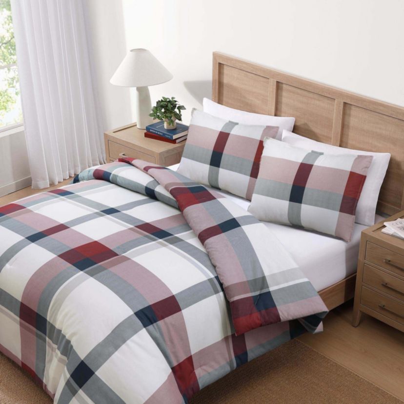 Prospect Park Plaid Cotton Duvet Set