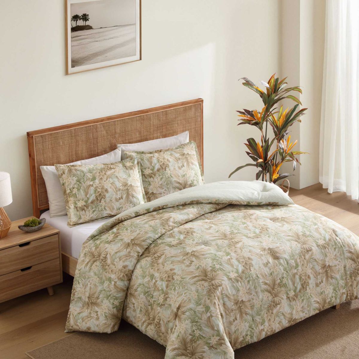 Palm Paradise Cotton Comforter Set