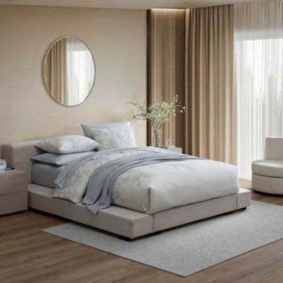 Vera Wang Trailing Vines Cotton Comforter Set, Queen