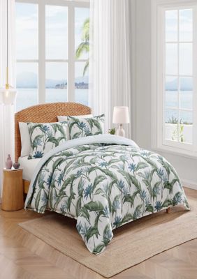 Tommy Bahama Birds Of Paradise Texture Cotton Comforter Set