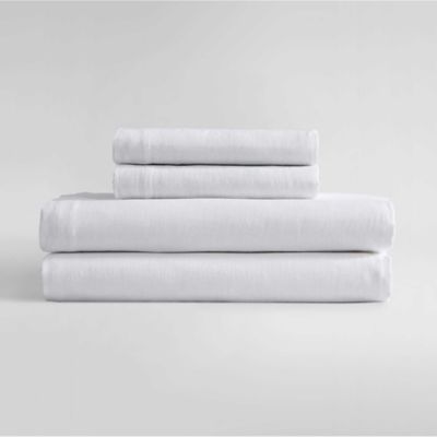 Calvin Klein Soho Cotton Sheet Set, White, King