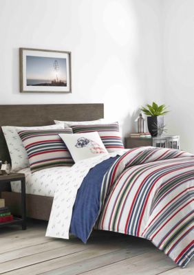 Eddie Bauer Brewster Stripe Duvet Cover Set Belk