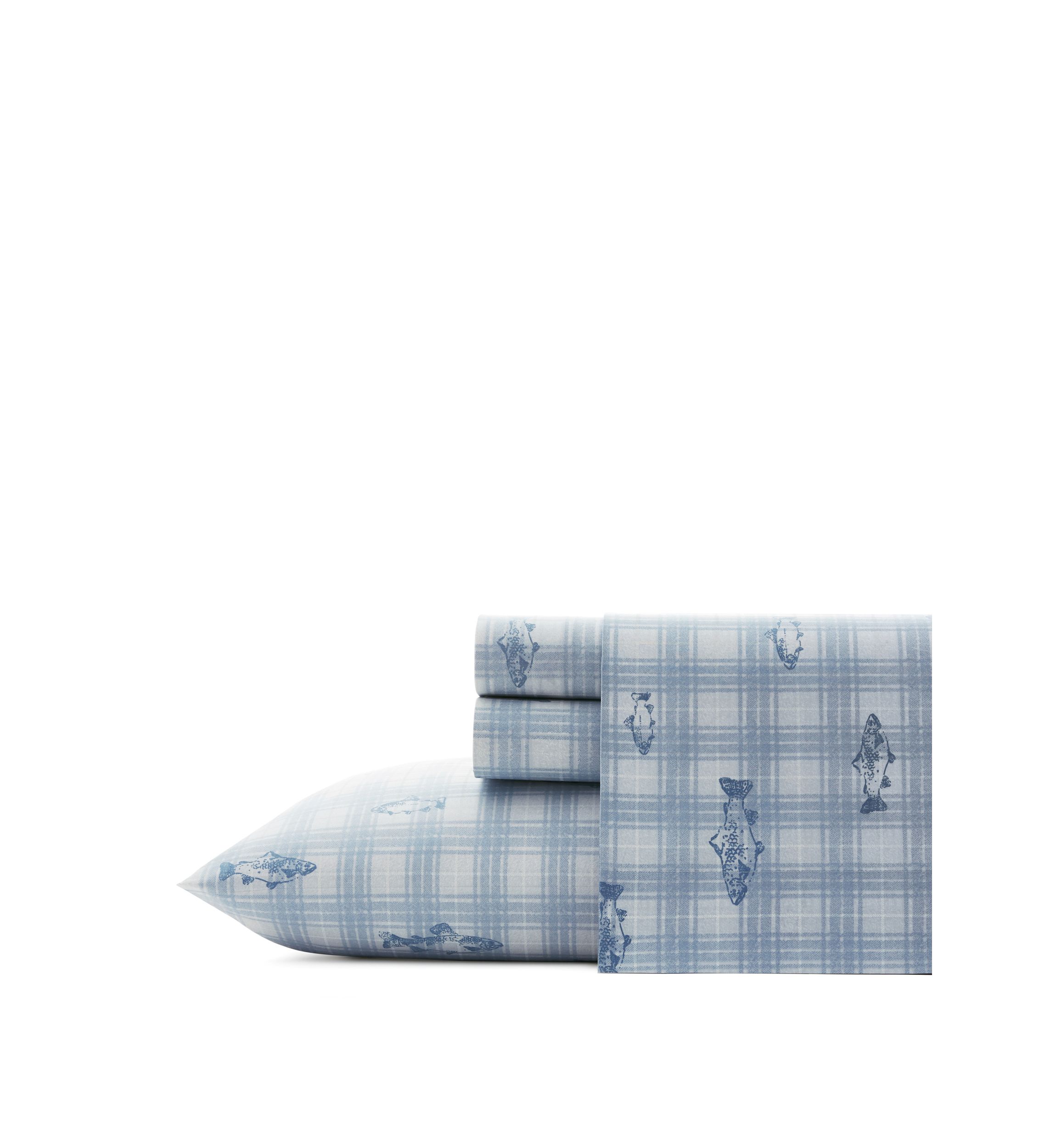 Methow Plaid Cotton Sheet Sets