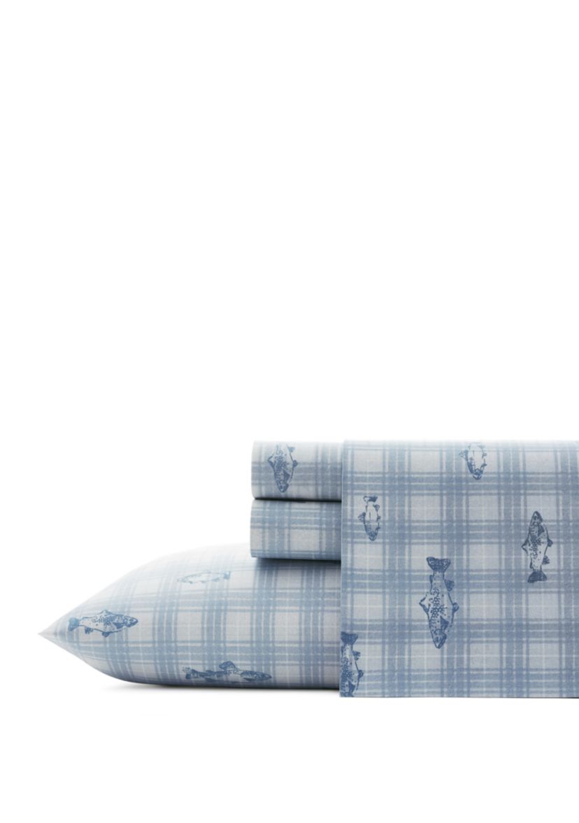 Methow Plaid Cotton Sheet Sets