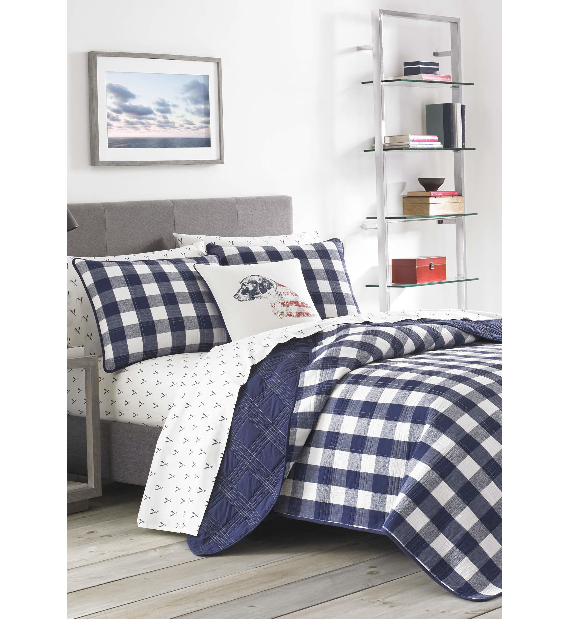 Lakehouse Plaid Cotton Quilt Sets