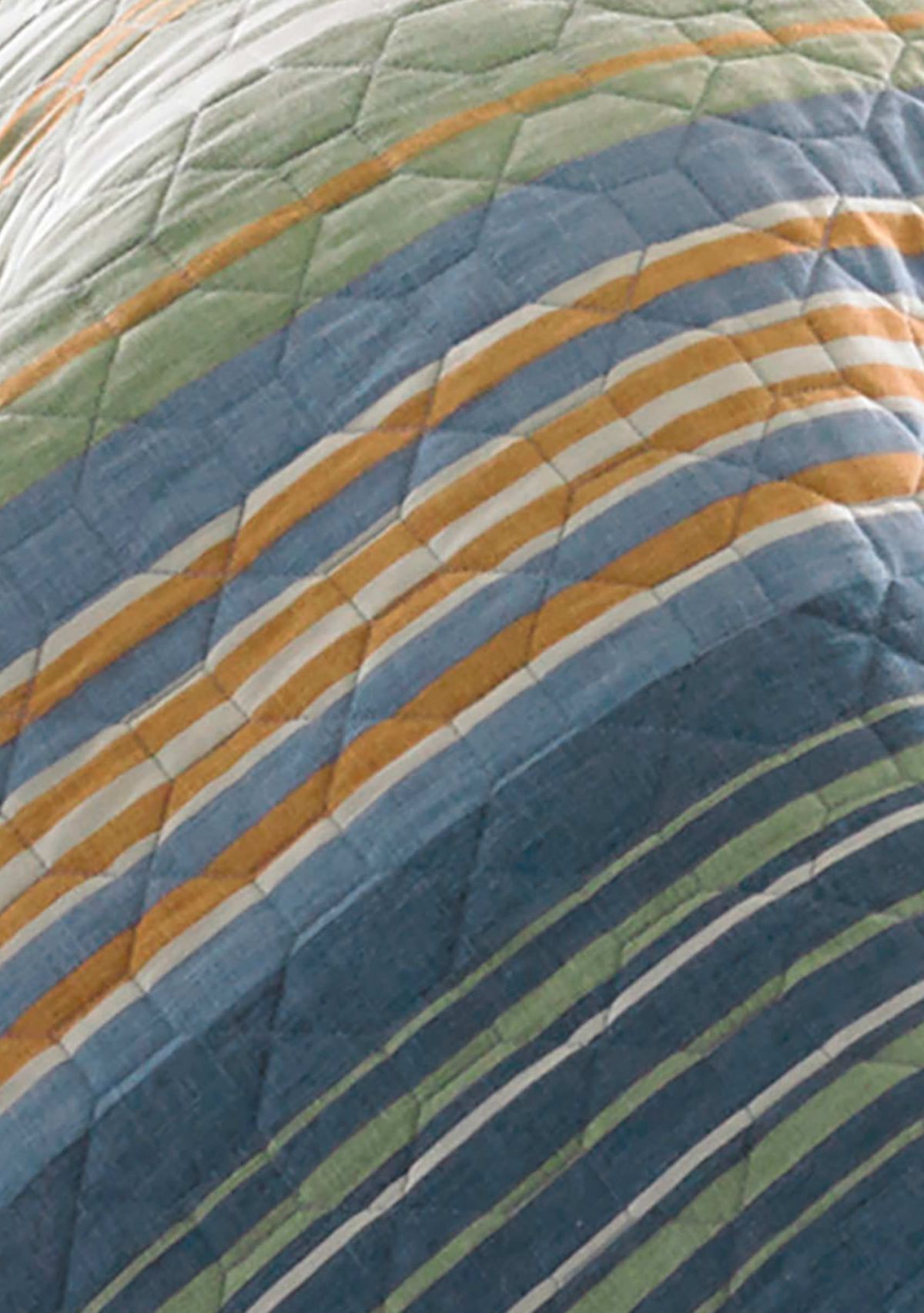 Yakima Valley Stripe Cotton Quilt Set