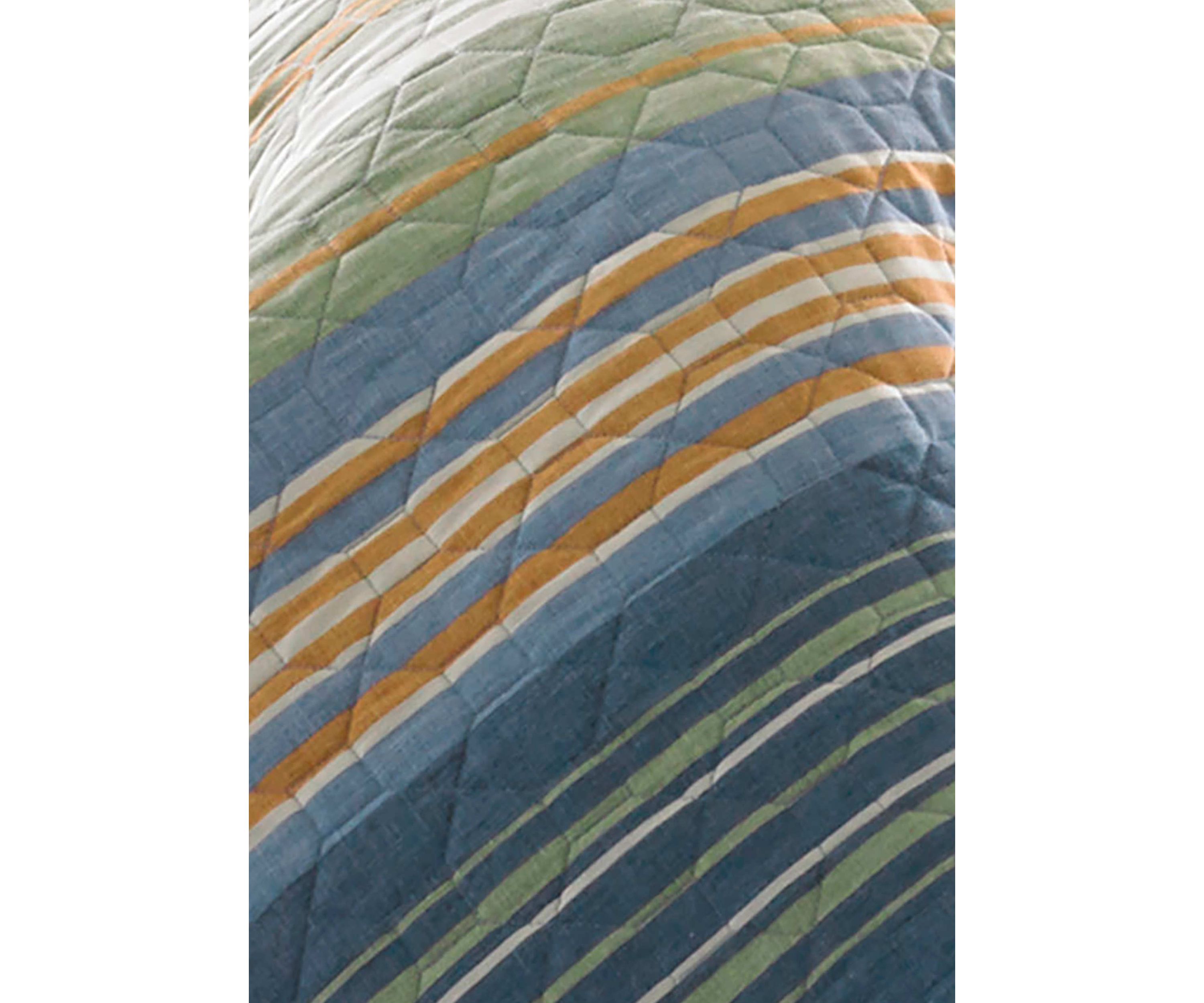 Yakima Valley Stripe Cotton Quilt Set