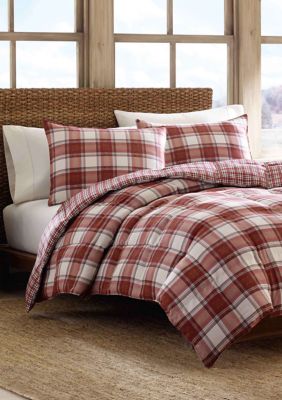 Eddie Bauer Edgewood Plaid Duvet Cover Set Belk