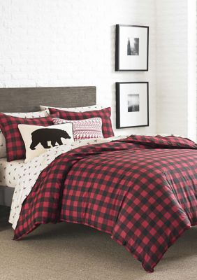 Eddie Bauer Mountain Plaid Duvet Cover Set Belk