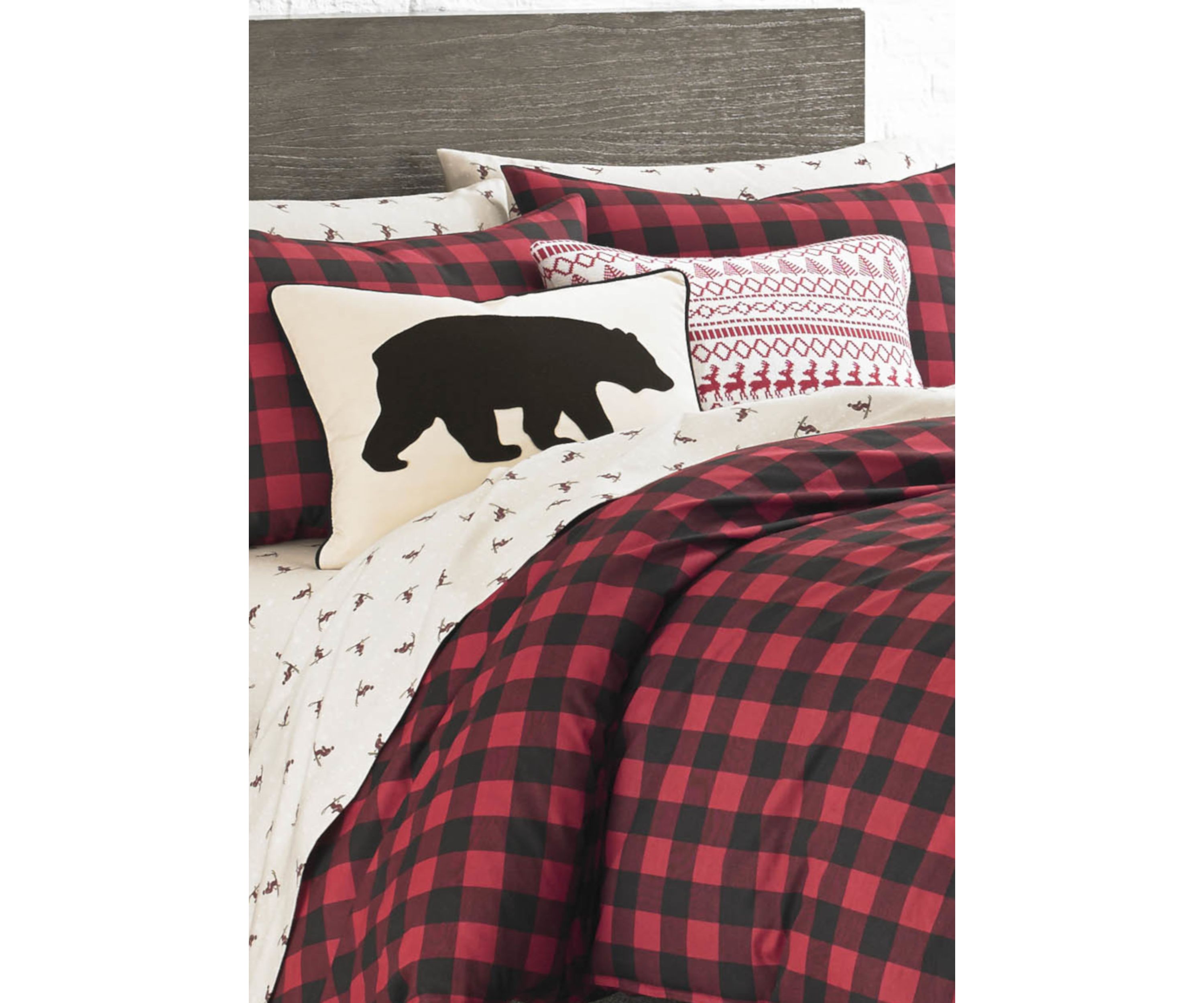 Mountain Plaid Duvet Cover Set