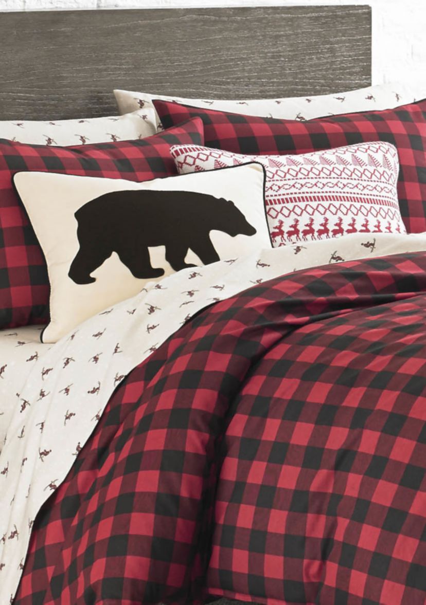 Mountain Plaid Duvet Cover Set