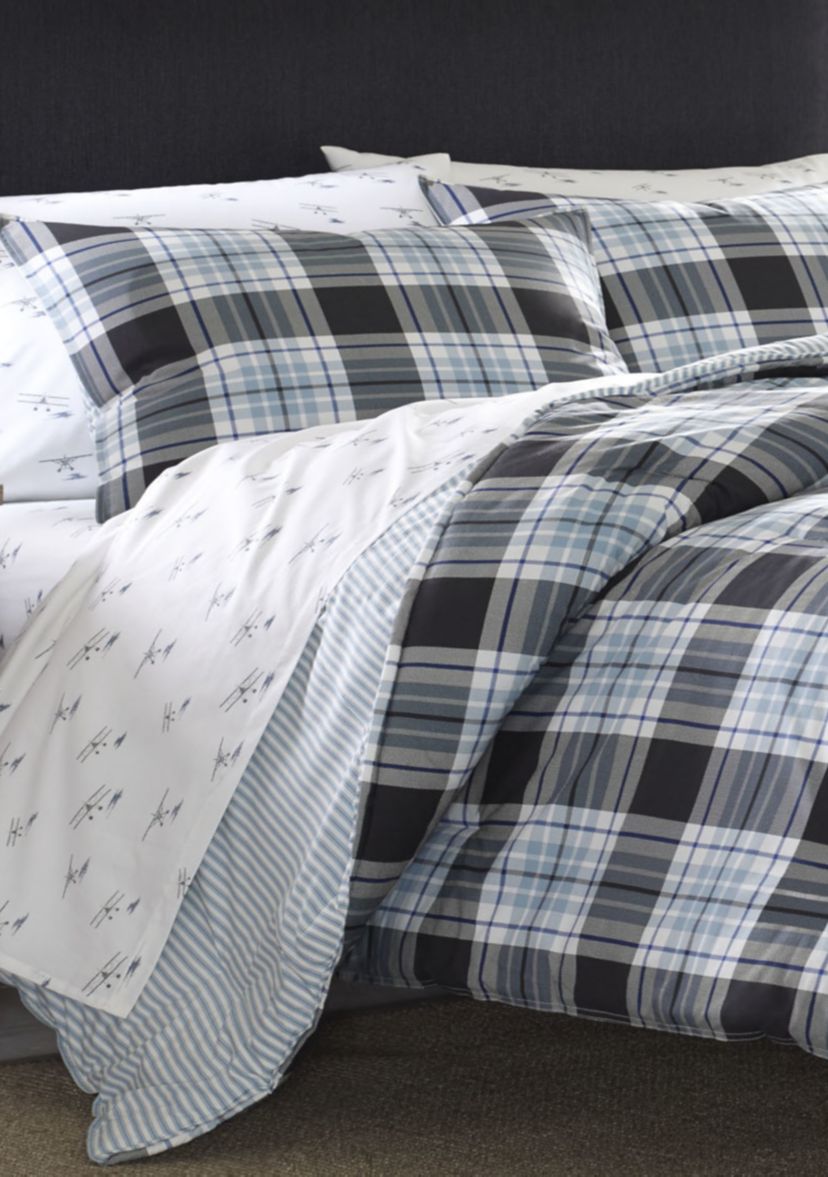 Lewis Plaid Duvet Cover Set