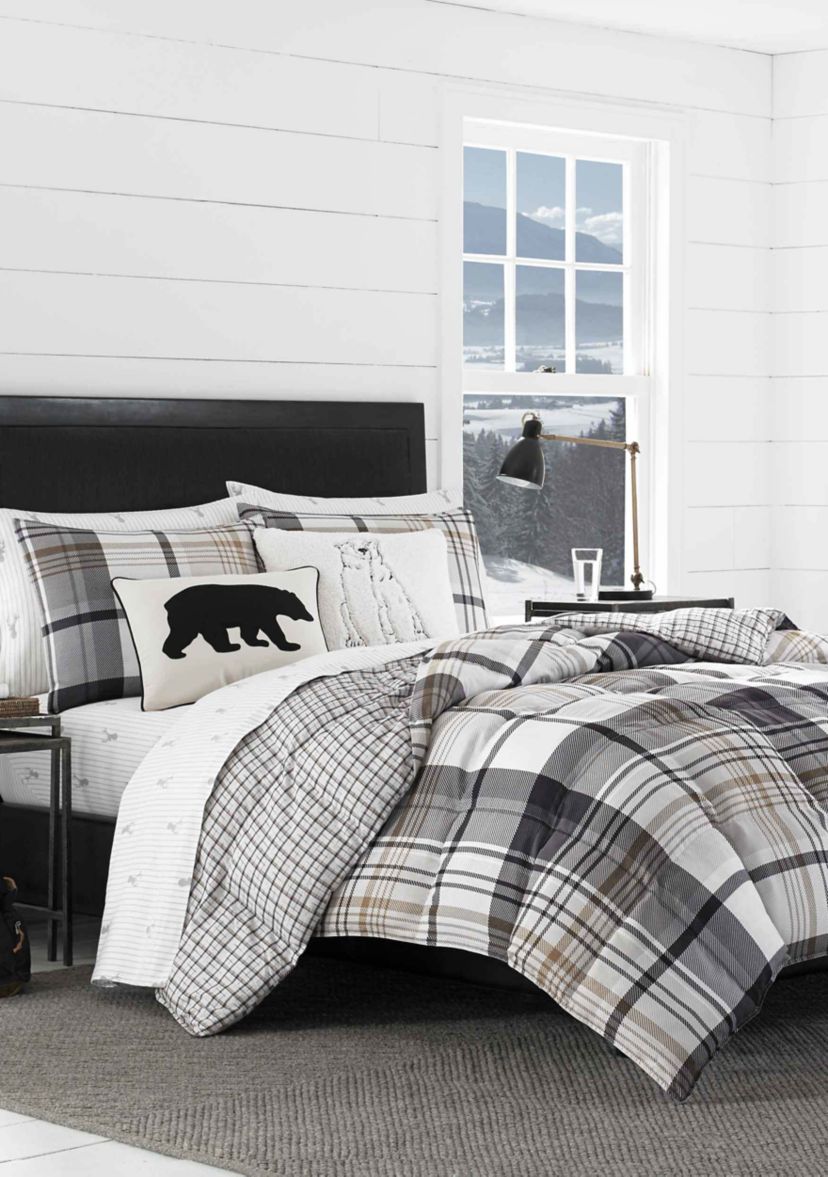 Normandy Plaid Comforter Sham Set