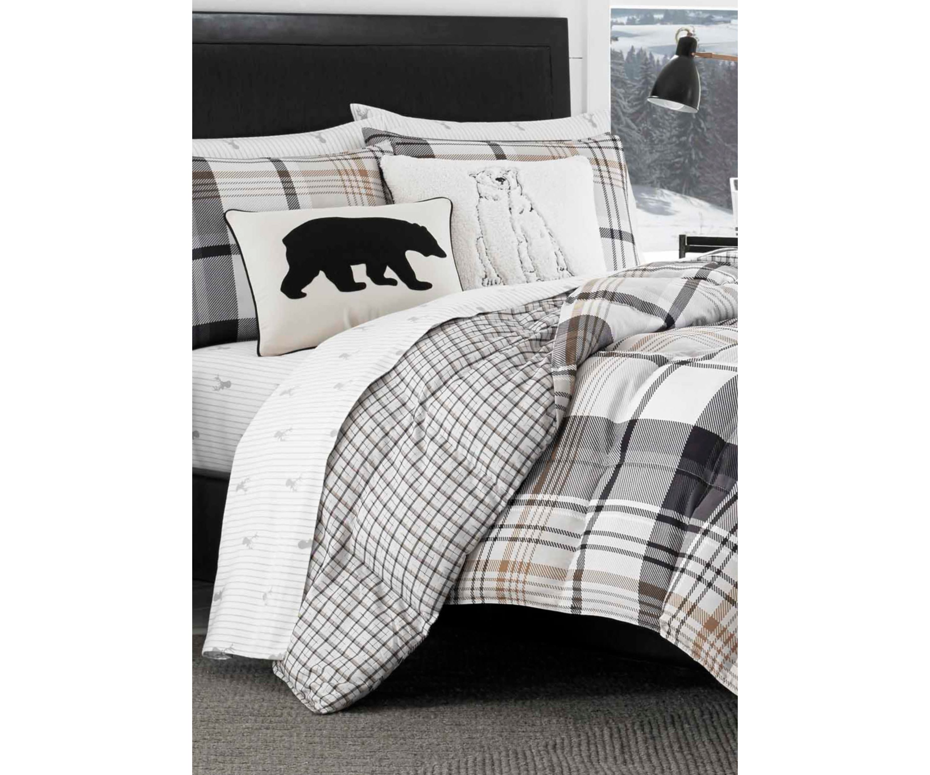 Normandy Plaid Comforter Sham Set