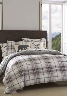 Eddie Bauer Alder Plaid Comforter Sham Set Belk