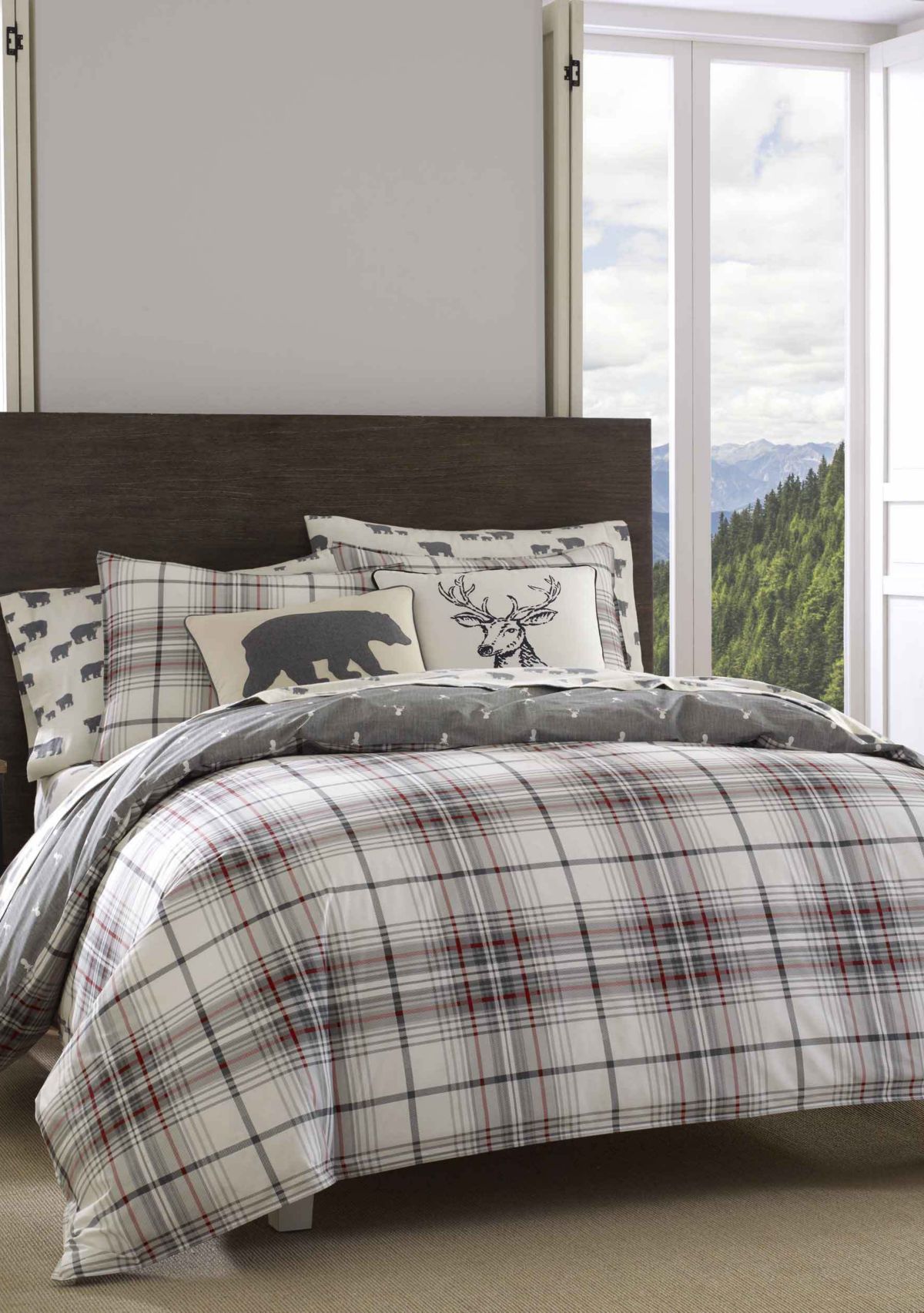 Alder Plaid Comforter Sham Set