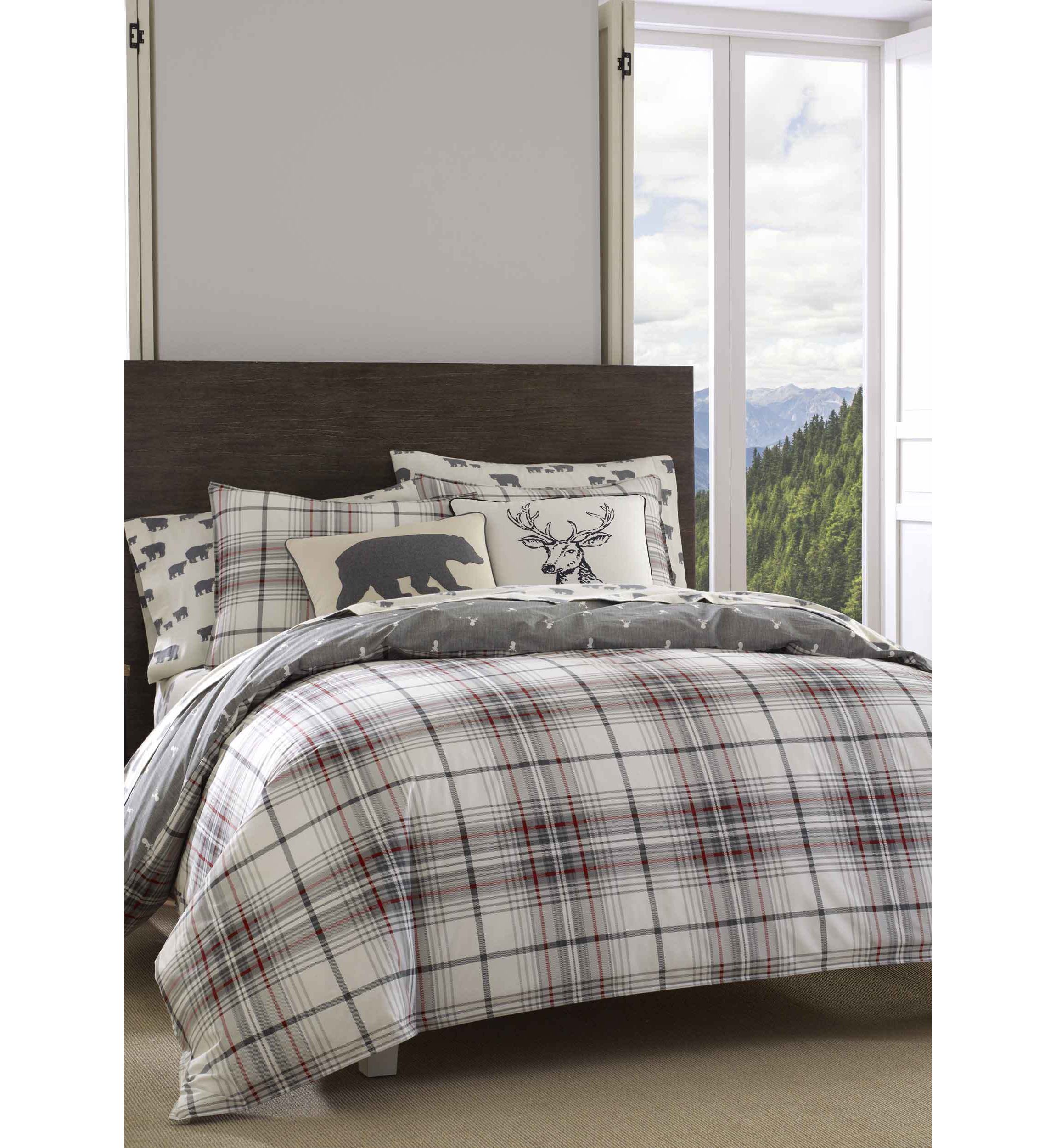 Alder Plaid Comforter Sham Set