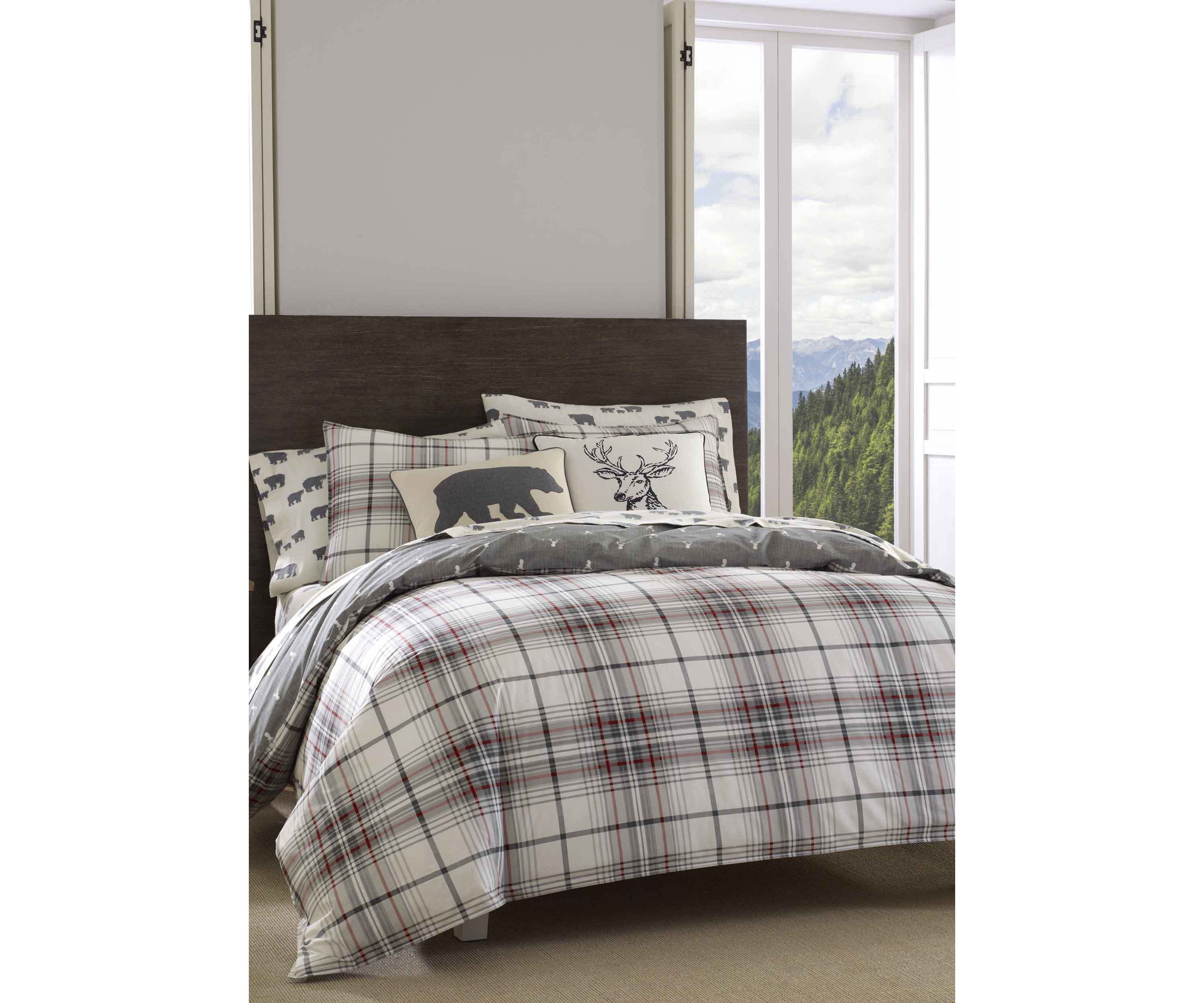 Alder Plaid Comforter Sham Set