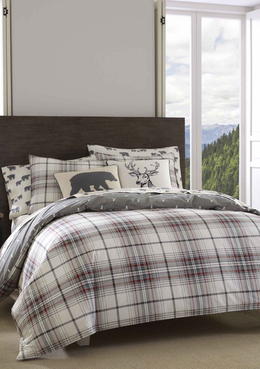 Alder Plaid Duvet Cover Set